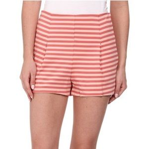 Free People Riker Ponte Knit High Waisted Shorts